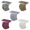 ICQOVD 50Pcs Adults 3Ply Dust-Proof Leopard Print Disposable Mask