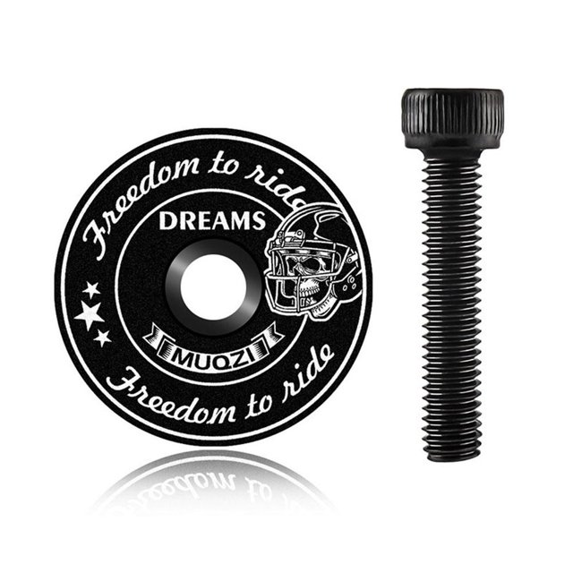 Headset Stem Cap Cover Various Designs 11/8" MTB Commuter Road Bike NEW