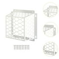 thumbnail image 6 of kowaku Dryer Vent Bathroom Exhaust Ventilation High Performance Wear Resistant Accessories Exhaust Fan Cover for Outside White, 6 of 7