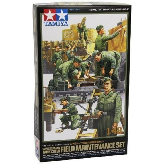 Tamiya Corporation German Tank Crew Field Maintenance Set (WWII) New