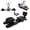 Black, variant on All-in-One Hip & Leg Stretcher – 500-lb Heavy Duty Split Machine, 240-Degree Range for Flexibility, Martial Arts, Yoga, Dance, Gyms – Black, 38.6"x15"x16.5"