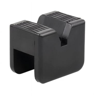 Car Lift Jack Rubber Pad 3 Ton Frame Rail Protector, Square Slotted, Pinch Weld Side Jack Adapter Stands, Car Lifting Tool