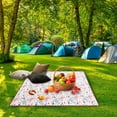 thumbnail image 3 of Gallickan Camping Carpet, Outdoor Waterproof Foldable Lightweight Travel Mat, Non-Slip Comfort Surface for Picnic Beach Lawn Ground Cover Protection, E, 3 of 7