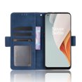 thumbnail image 3 of Case for OnePlus Nord N100 Cover Adjustable Detachable Card Holder Magnetic closure Leather Wallet Case - Blue, 3 of 5