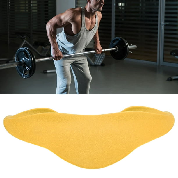 Barbell Squat Shoulder Pad Barbell Shoulder Pad Reduce Injury Increases Friction Anti Slip Weight Distribution For Fitness Yellow