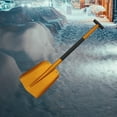 thumbnail image 6 of SunniMix Collapsible Snow Shovel 24.8-32.2inch Aluminum Alloy for Gardening Versatile Golden, 6 of 8