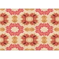 thumbnail image 1 of Ahgly Company Machine Washable Indoor Rectangle Transitional Yellow Area Rugs, 5' x 7', 1 of 7
