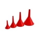 thumbnail image 2 of Sailing Embudo universal de 4 piezas - Práctico auxiliar de llenado con ojales para un fácil almacenamiento - Mini embudo de llenado para cocina o taller - Embudo de aceite, 2 of 5