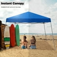 thumbnail image 4 of MASTERCANOPY 10' x 10' Portable Pop Up Canopy Tent with Large Base, Blue, 4 of 5