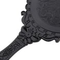 thumbnail image 2 of Antique Pocket Mirror With Embossed Rose Design For Black Makeup, 2 of 5
