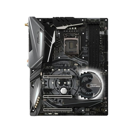 6100 Series Motherboards ASRock Z390 Taichi Ultimate LGA 1151 (300 Series) Intel Z390 HDMI SATA 6Gb/s USB 3.1 ATX Intel Motherboard ()