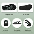 thumbnail image 3 of MEGNYA Women's Comfortable Walking Sandals with Arch Support, Athletic Hiking Sandals Outdoor, Soft Water Sandals Beach Poolside Travel, 3 of 8