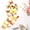 Yellow, variant on 12Pcs Yellow 3D Butterfly Wall Decals, PVC Foldable Wing Wall Stickers, Reusable Self-Adhesive Decor Ornaments for Living Room Window Fridge Wedding Party Background Decor,B