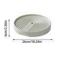 thumbnail image 2 of Heavy Duty Portable Round Stand with Wheels, Locking Rolling Planter Tray Caddy for Indoor Outdoor Garden, Patio, Balcony, Dorm, Water Reservoir and Anti-Tip Design, 2 of 5