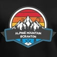 thumbnail image 3 of CafePress - Alpine Mountain Ski & Ride Scranton Pennsylvania T Shirt - Women's V-Neck Dark T-Shirt, 3 of 4