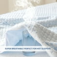 thumbnail image 5 of Nano-Cooling Fiber Mattress Protector Full Size (54" x 75") 100% Waterproof, Cooling Experience Unrivaled Comfort Perfect for Every Family, 5 of 7