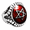 red, variant on Men’s Stainless Steel five Point Star Ring for Men, Color Face Statement Wide Band, Biker Gothic Rock Style, Daily Wear Party Concert Looks, Size 7-12, Birthday Gift for Him