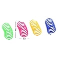 thumbnail image 2 of Viflosae Cat Toy Interactive Cat Toy Colorful Plastic Spring Interactive Toy for Play Classic Party Favor Entertainment Stress Relief Fun for Kids Toddlers Classroom, 2 of 2