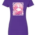 thumbnail image 2 of Wicked - Glinda Portrait - Juniors Fitted Graphic T-Shirt, 2 of 4