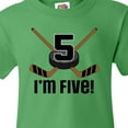 thumbnail image 4 of Inktastic 5th Birthday Ice Hockey Sports Party Boys Youth T-Shirt, 4 of 5