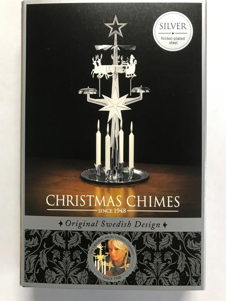 Christmas Chime ( SILVER ) The Original & Traditional Decorative