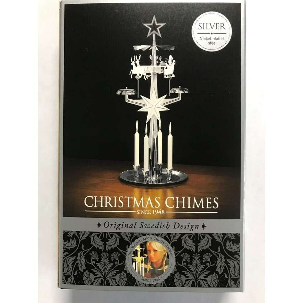 Christmas Chime ( SILVER ) The Original & Traditional Decorative