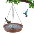 thumbnail image 3 of Solar Bird Bath Fountain Pump, Large Solar Bird Bath Fountain  For Patio, 3 of 8