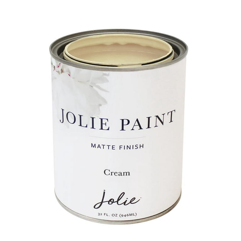 Jolie Matte Finish Paint - Cream, Quart 