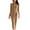 Khaki, variant on LLYwey s Floral Maxi Dresses for Women Women's Fashion Dresses Long Sleeve Stand Collar Solid Color Skinny Dress New Wedding Dresses Khaki L