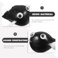 thumbnail image 3 of OULII 3 Sets Musical Instrument Toy Temple Block Resin Black Relaxation Time Children, 3 of 8