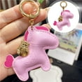 thumbnail image 2 of Xoxingysm Hangs New Year 2026 Horse Pendant， Horse Leather Bag Charms | Cute Spring Horses Mascot Pendants |, One Pendant, 2 of 4