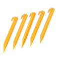 thumbnail image 1 of 5 clavijas de plástico para tienda de campaña, toldo para acampar al aire libre, estacas para suelo y arena Los 225cm Zulema Cuerda para toldo, 1 of 8