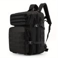 thumbnail image 3 of 45L Waterproof Multi-Compartment Tactical Backpack - Camouflage, Large Capacity, Perfect for Outdoor Fitness, Travel & Computer Use, 3 of 5