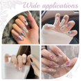 thumbnail image 6 of 24pcs 4 colors Alloy Rhinestones Cabochons Nail Art Decoration Accessories Light golden Magic Scepter Mixed color 15x7x4mm 6pcs/color, 6 of 6