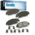 thumbnail image 2 of Disc Brake Pad Set Fits select: 1992 HONDA PRELUDE, 1993-1996 HONDA PRELUDE SI/SR, 2 of 4