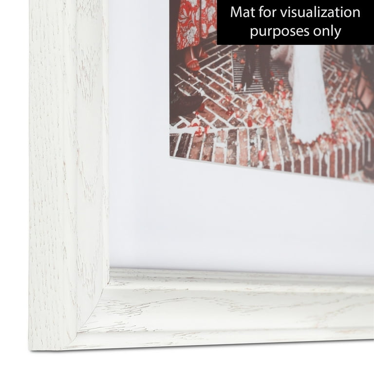 ArtToFrames 16 x 24 White Picture Frame, 16x24 inch White Wood Poster  Frame (WOM-4443) 