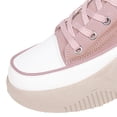 thumbnail image 5 of Zapatos casuales para mujer, suela de goma, parte superior de cuero PU, zapatos para caminar, zapatos deportivos para Violeta, 5 of 5