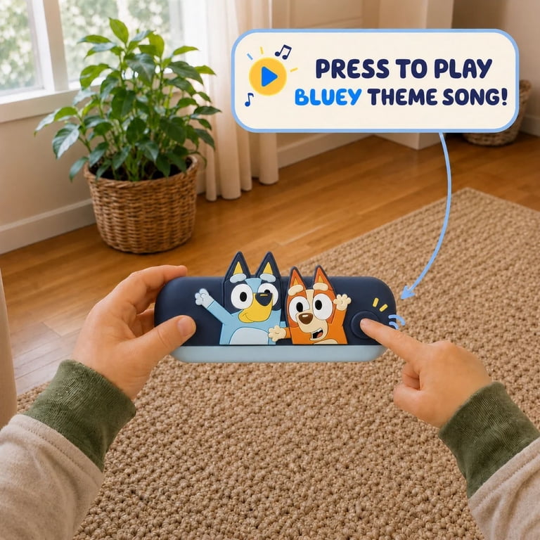Bluey Electronic Harmonica Musical Toy with Songbook photo 4