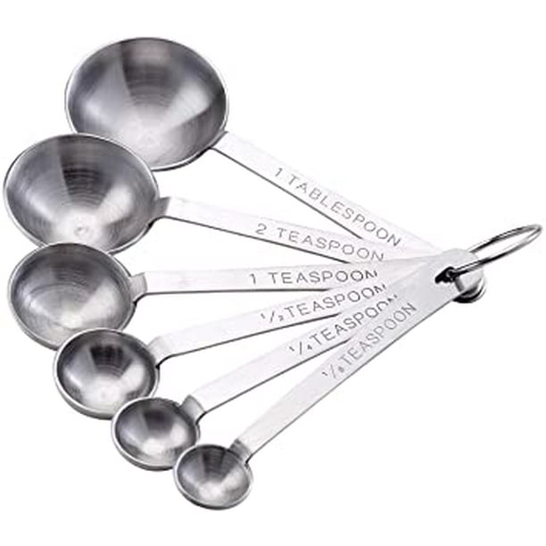 MEASURING SPOON SS SET/6