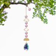thumbnail image 3 of Colgante de cristal de 270 mm, ideal como regalo de boda para balcón, pasarela, jardín, patio o decoración. A, 3 of 8