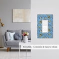 thumbnail image 5 of Kdxio Blue paisley pattern Decorator Light Switch or Receptacle Outlet Wall Plate Decorator Wall Plate Child Safe Outlet Cover-Style U, 5 of 6