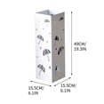 thumbnail image 3 of TopLLC Wrought Iron Office Umbrella Stand Foyer Home Decoration Storage Bucket Umbrella Iron Stand, 3 of 3