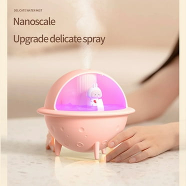 AZXY Small Humidifier Cool Mist,Vaporizers and Humidifiers for Bedroom,Air Humidifier for Large Room Car with Light,Desktop Travel Humidifiers Under $20