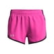 thumbnail image 1 of Shorts Under Armour Fly By para Niñas Grande Rosa Rebelde Negro, 1 of 1