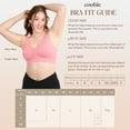 thumbnail image 5 of Coobie Women's Seamless Full Coverage Comfort Bra 9060, Pink Ginger, X-Large Size, 5 of 9