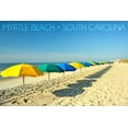 thumbnail image 3 of Myrtle Beach, South Carolina, Beach Umbrellas (100% Cotton Canvas Reusable Tote Bag), 3 of 3