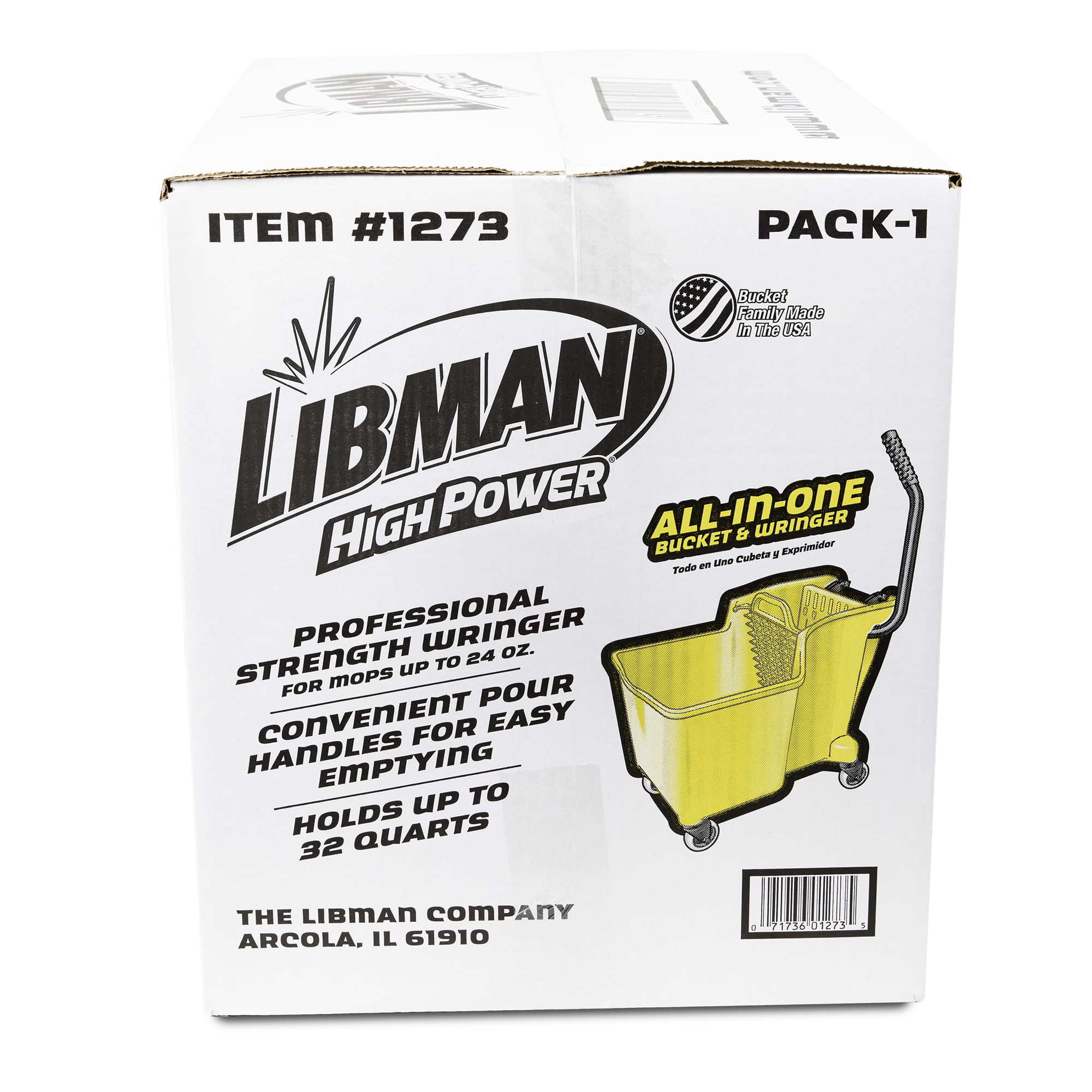 Libman 4 Gal. Bucket With Wringer - Farmers Building Supply