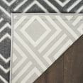 thumbnail image 5 of Nourison Casual 6'7" x 9'2" Grey Modern Indoor Rug, 5 of 8