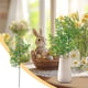 thumbnail image 1 of Tallo de vegetación artificial, ramo de follaje artificial, arreglo realista de plantas con hojas simuladas, 42 cm, para boda, centro de mesa, decoración del hogar, 1 of 6