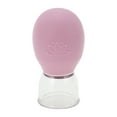 thumbnail image 1 of Unique Bargains 1 Pc Convenient Cupping Facial Tools for Beauty Parlor Pink Silicone Glass, 1 of 5